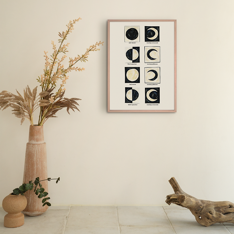 Moon Phases - Print