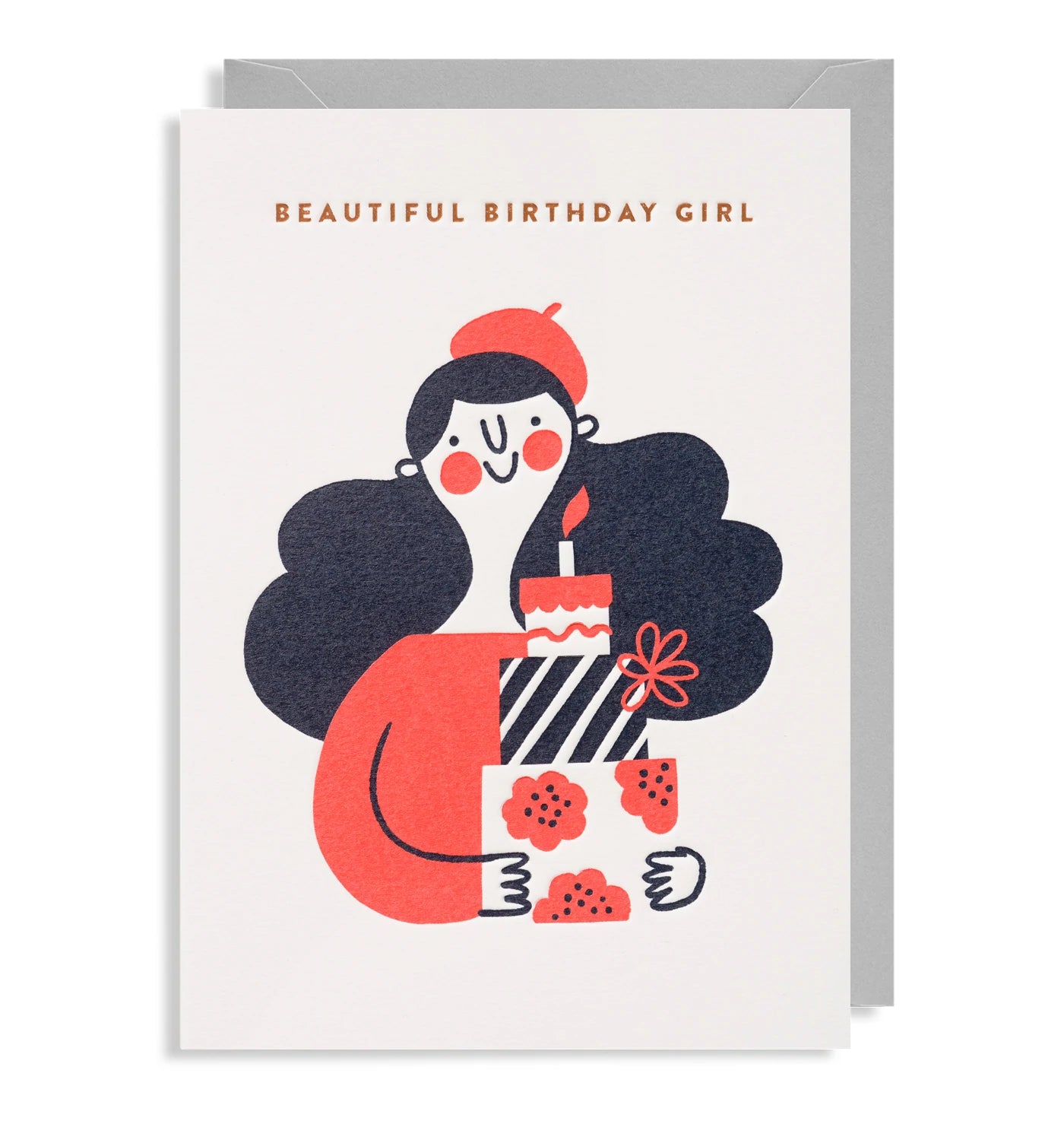 Beautiful Birthday Girl Birthday Card