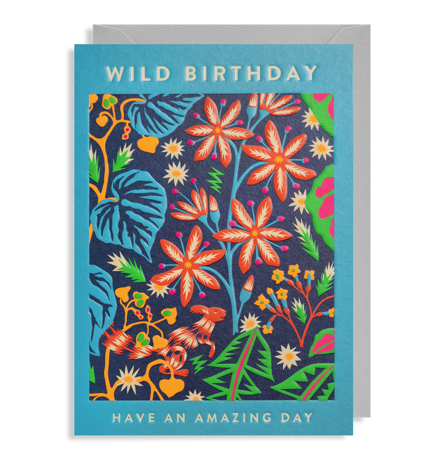Wild Birthday Have an Amazing Day Card