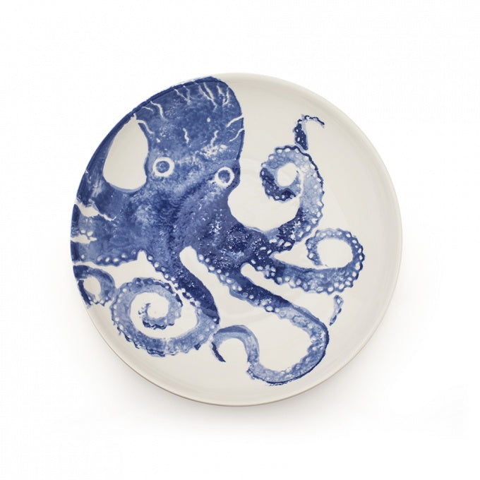 Blue Octopus Supper Bowl