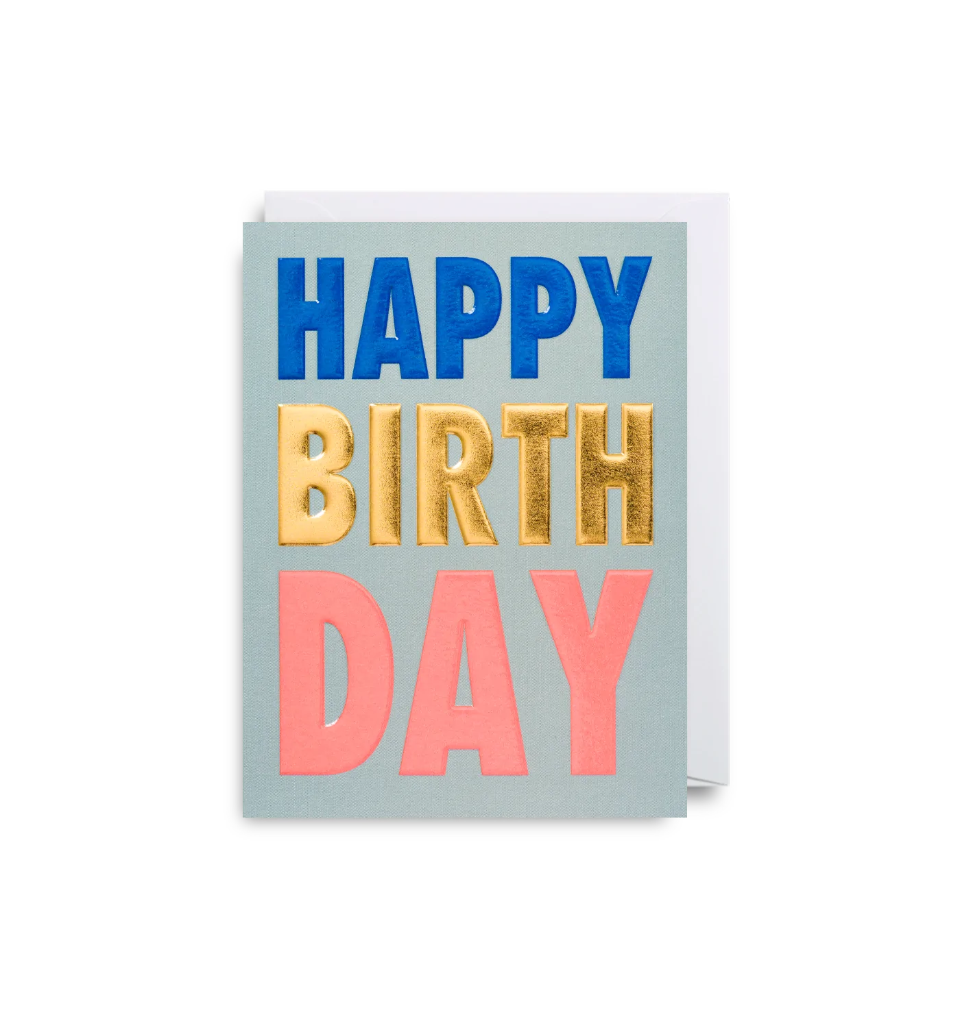Bold Happy Birthday Mini Card