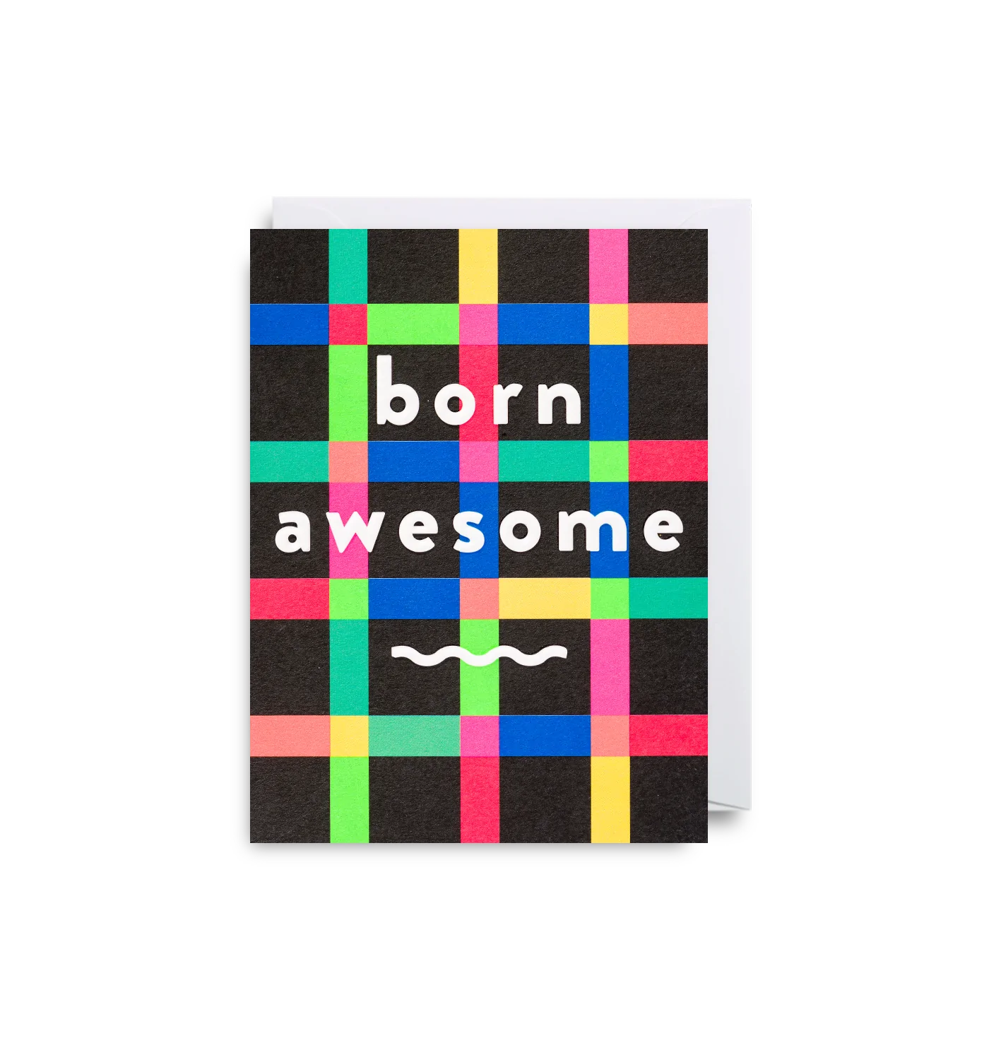 Born Awesome Mini Card