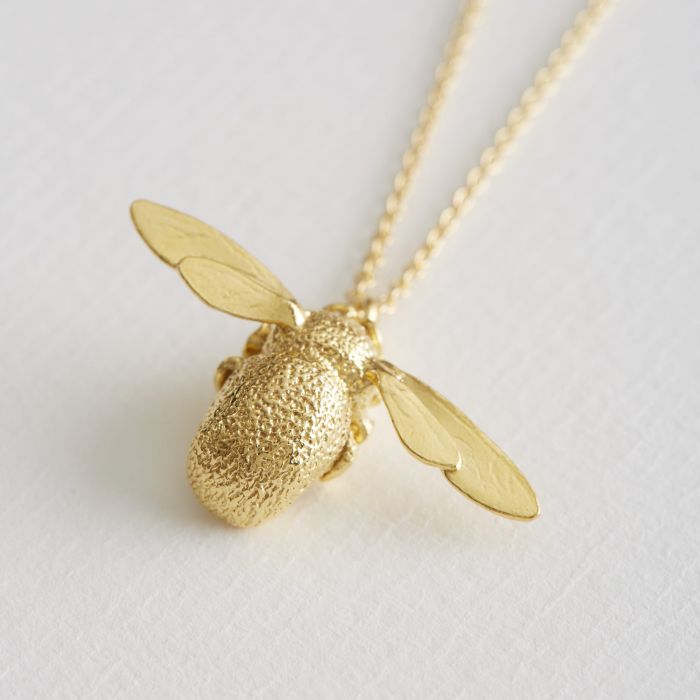 Bumblebee Necklace - Gold