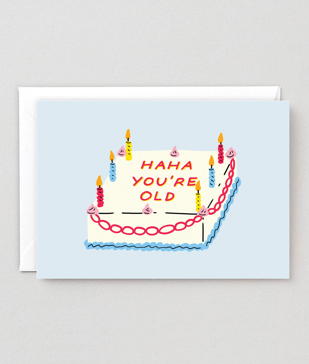 Ha Ha Cake Birthday Card
