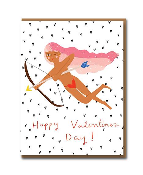 Cupid Valentines Day Card