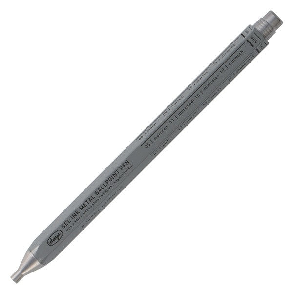 Days "Metal" Gel Ink Ballpoint Pen