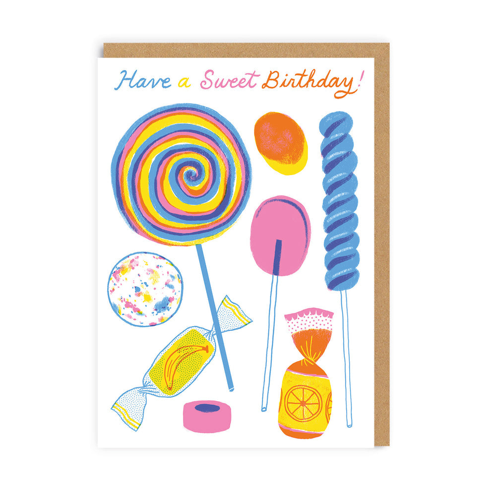 Sweetest Candy Birthday Card