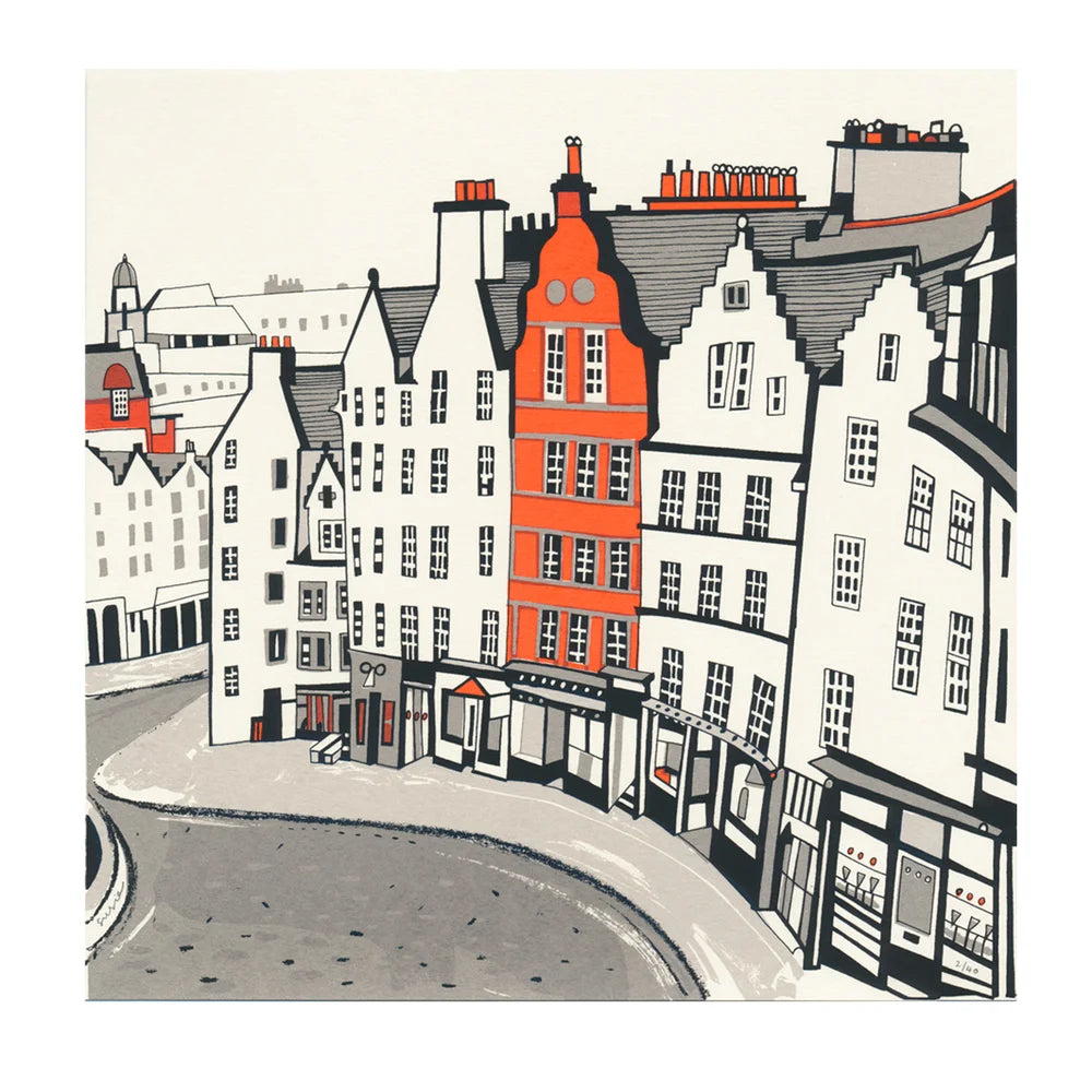 Victoria Street Hand Pulled Screen Print