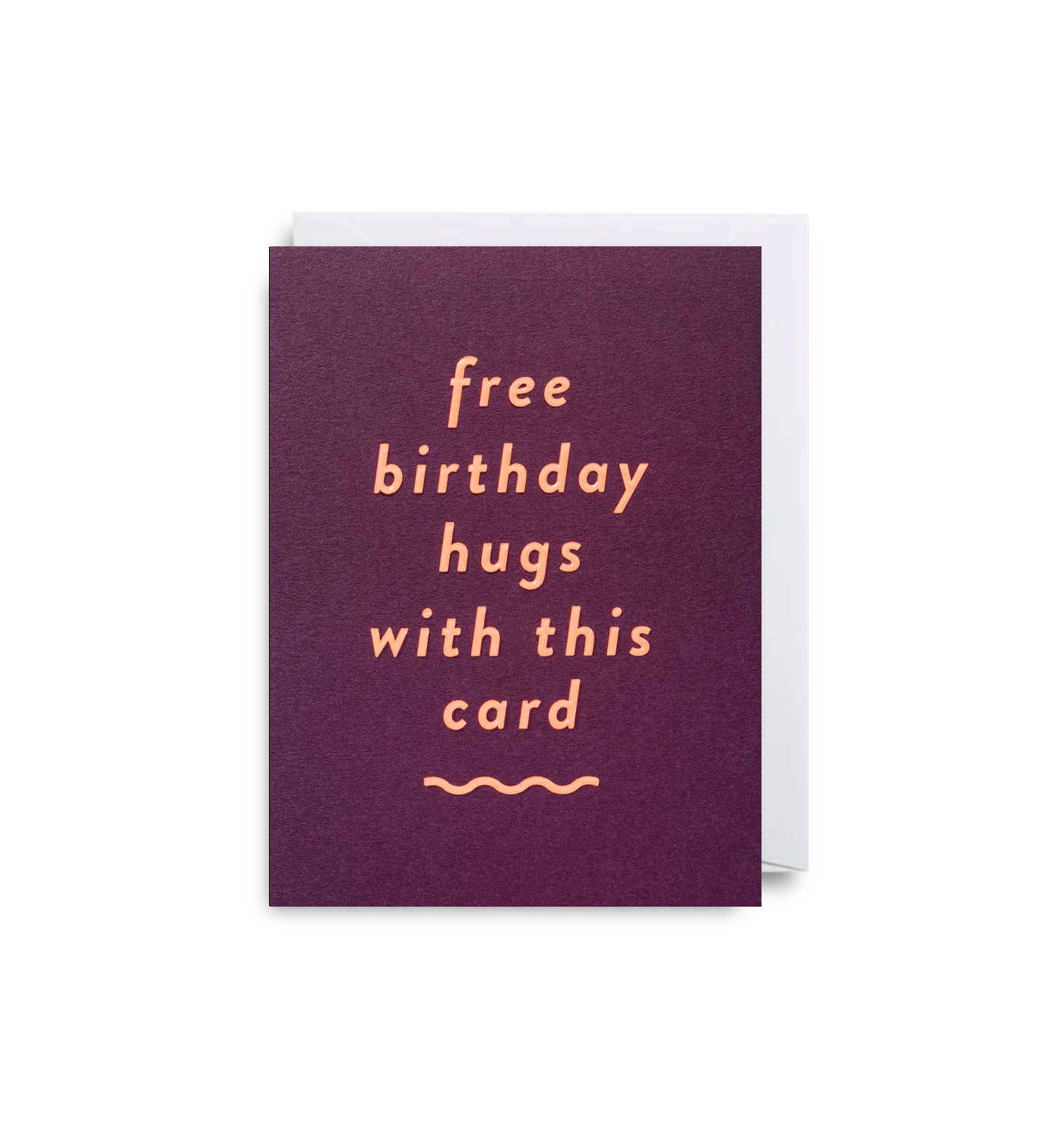 Free Birthday Hugs Mini Card
