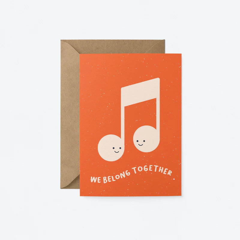 We Belong Together Anniversary Card