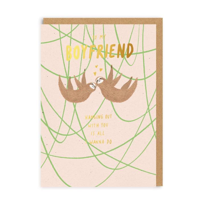 Hanging Out With You Valentine's Card