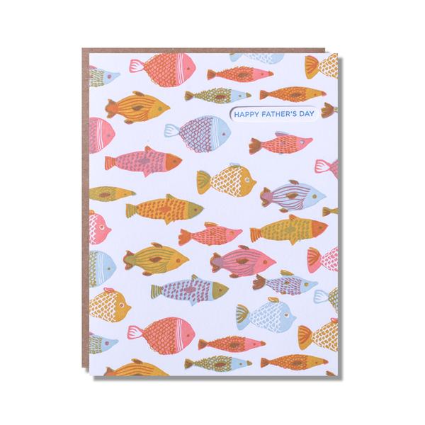 Happy Father's Day Fishes Card