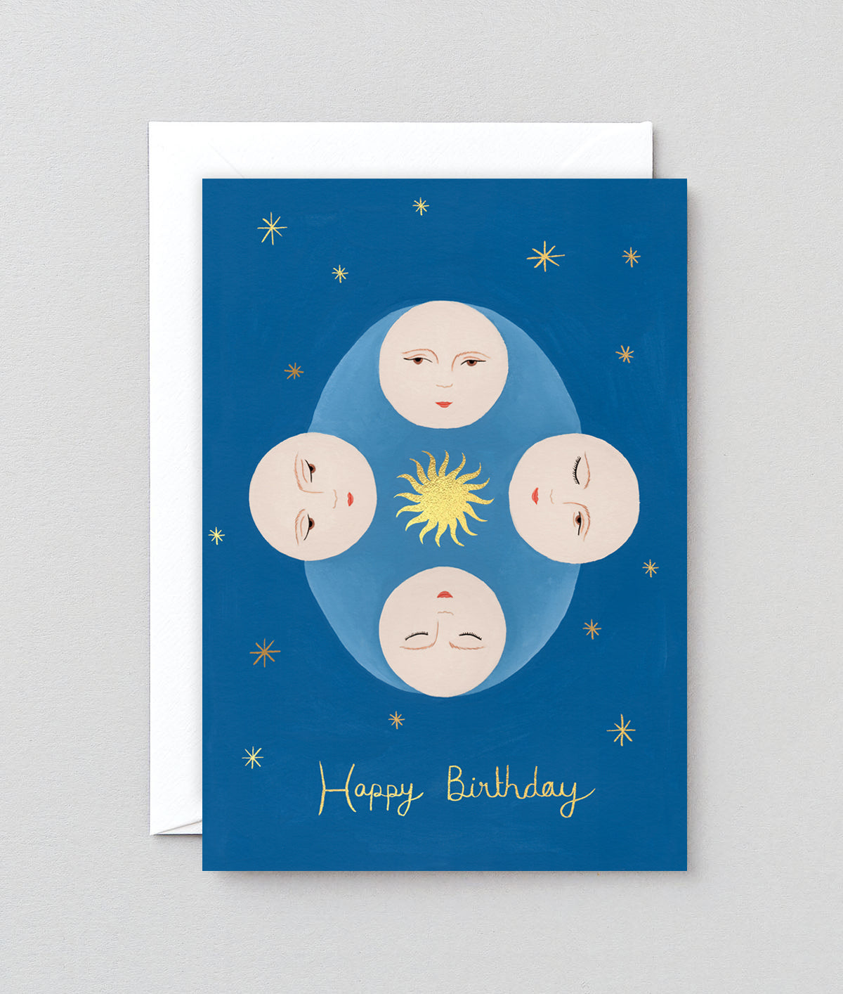 Moons & Stars Birthday Card