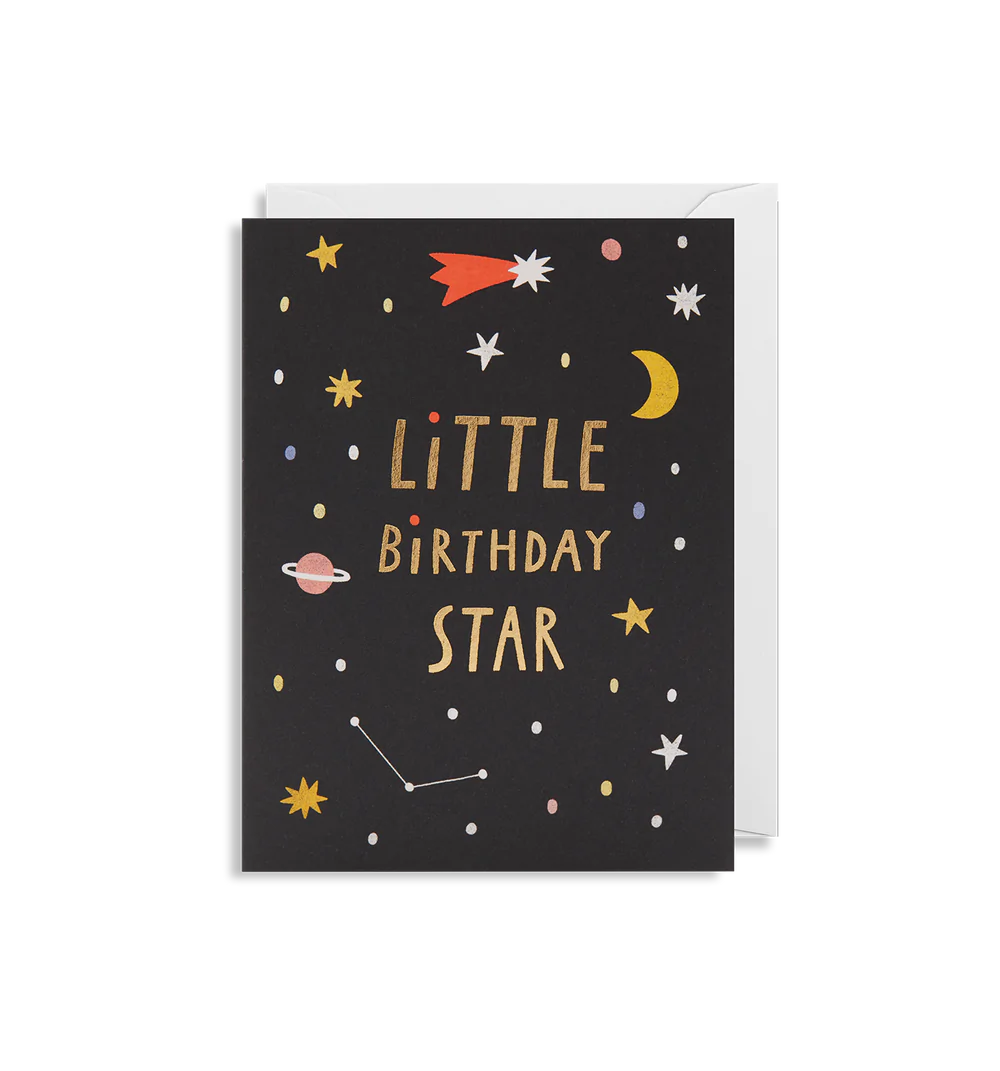 Little Star Mini Birthday Card