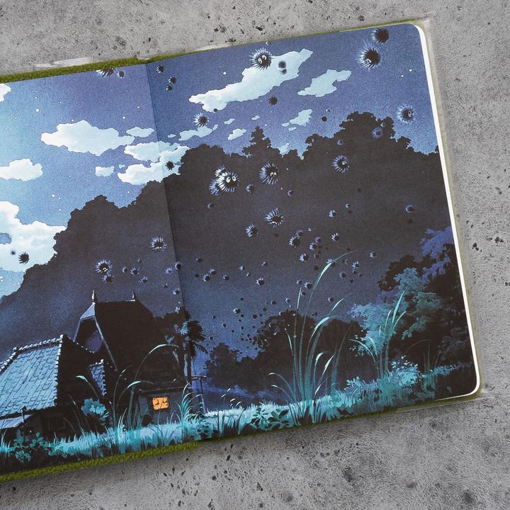 My Neighbour Totoro Plush Covered Note Book