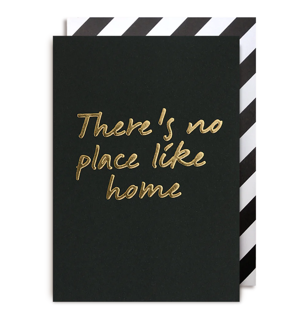 No Place New Home Card