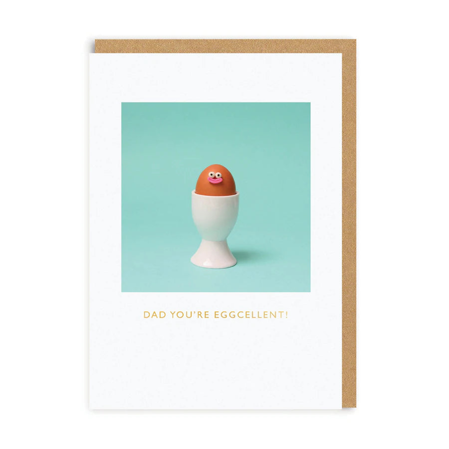 Eggcellent Father's Day Card