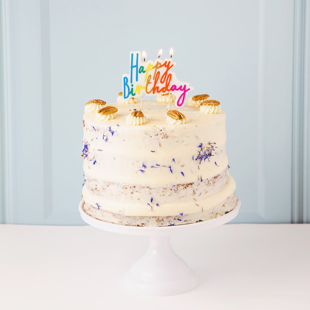 Happy Birthday Cake Candle