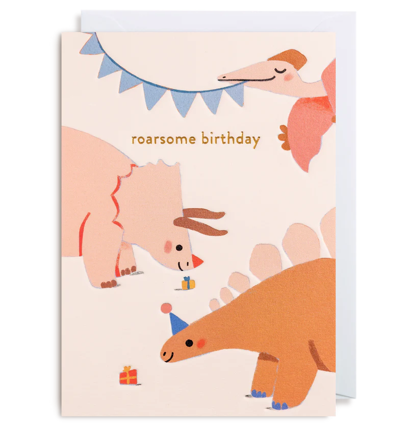 Roarsome Birthday Card