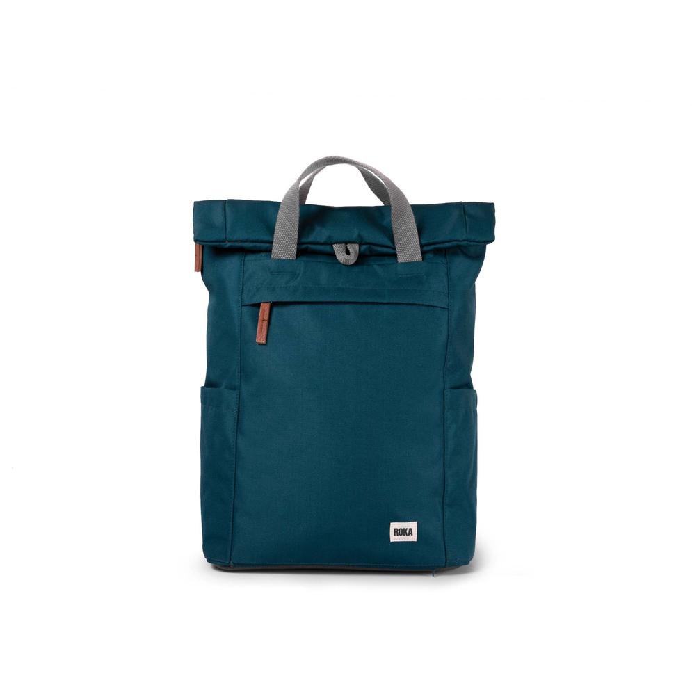 Small Teal Sustainable Finchley Backpack