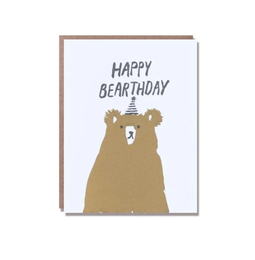 Happy Bearthday Birthday Card