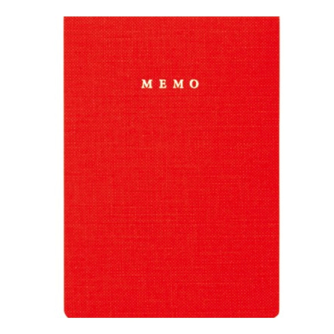 Red Mini Handy Memo Notebook
