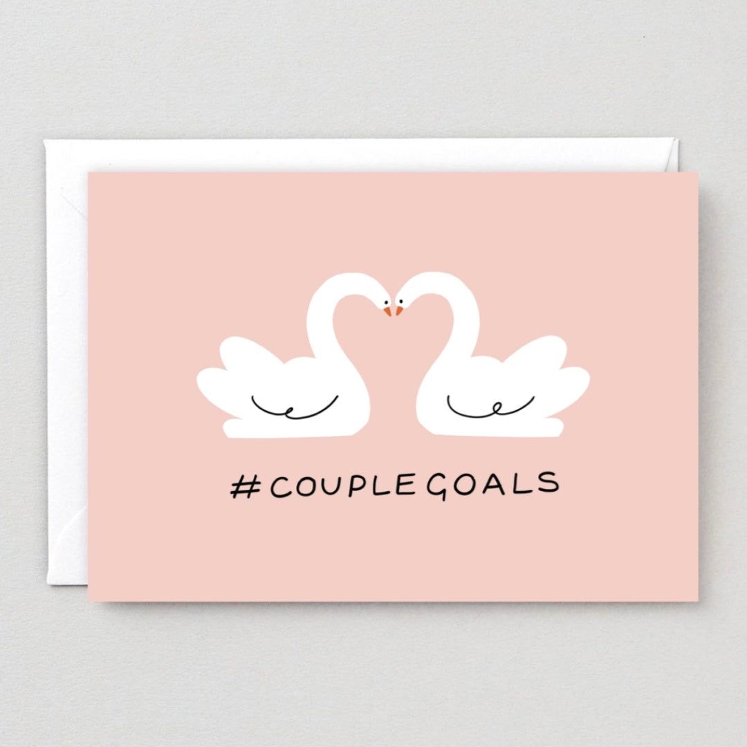 Couple Goals Wedding Card