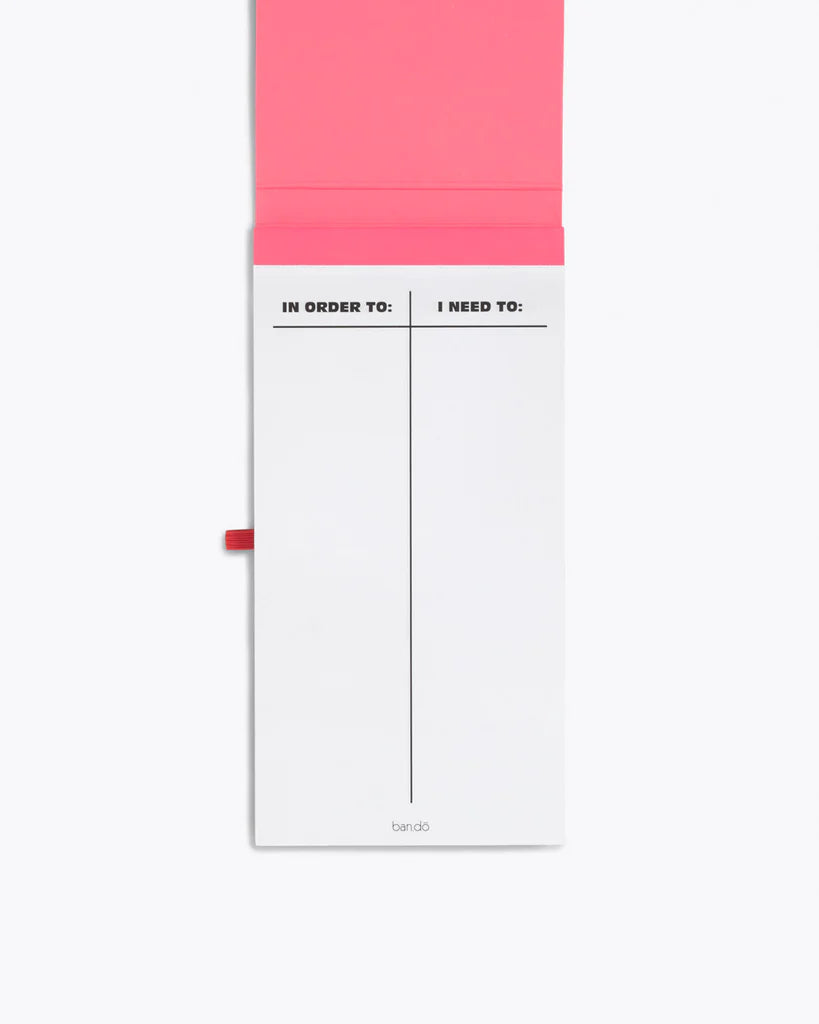 "Slowly & Surely" Goal Tracker Pad