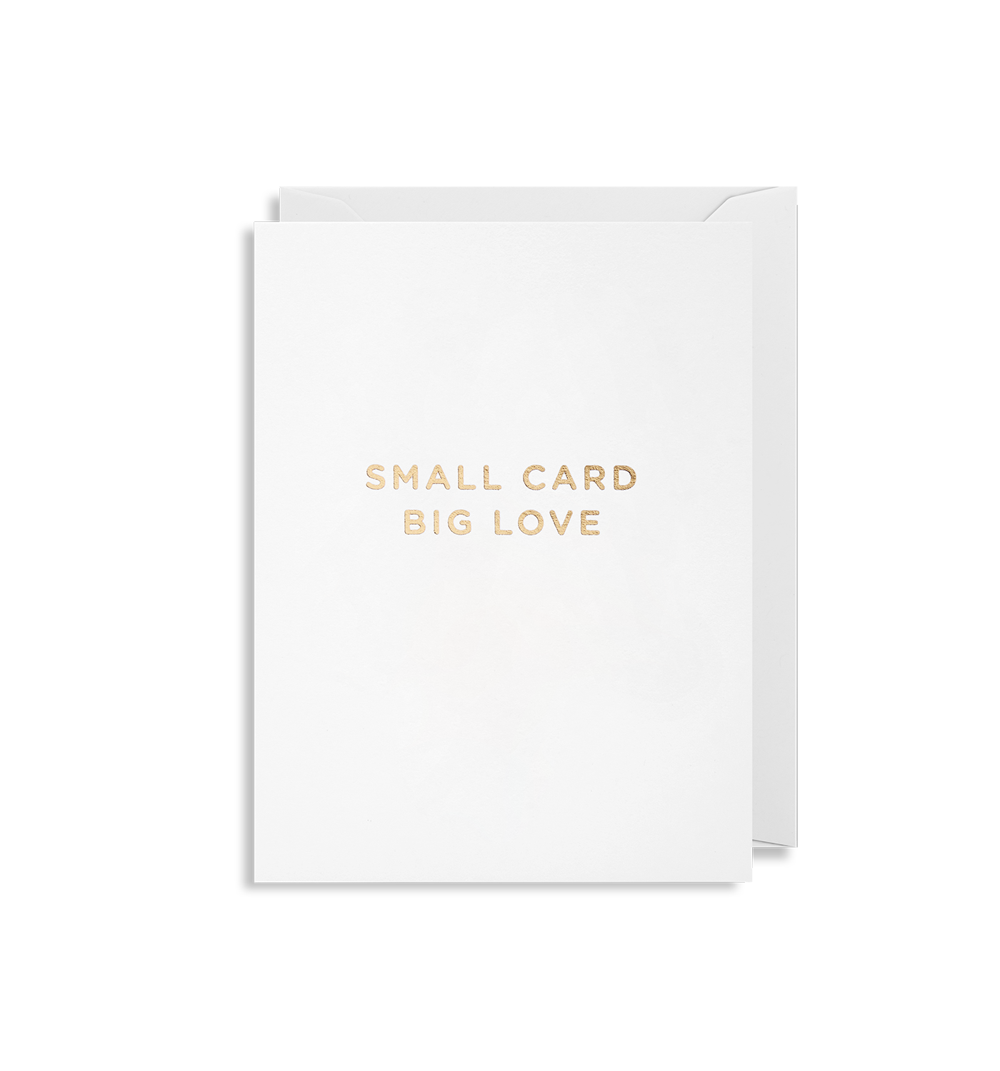 Small Card Big Love Mini Card