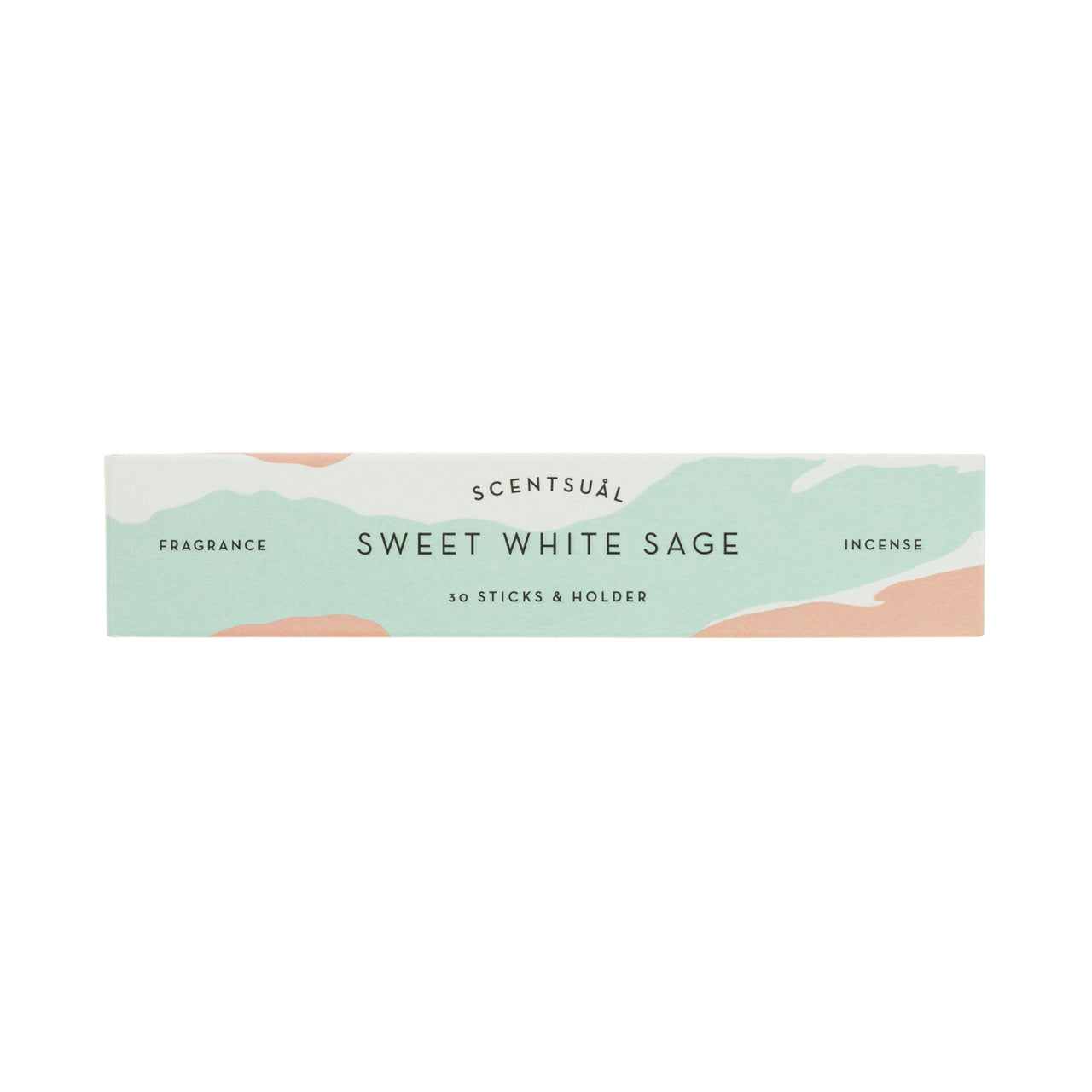 Sweet White Sage Incense With Ceramic Holder