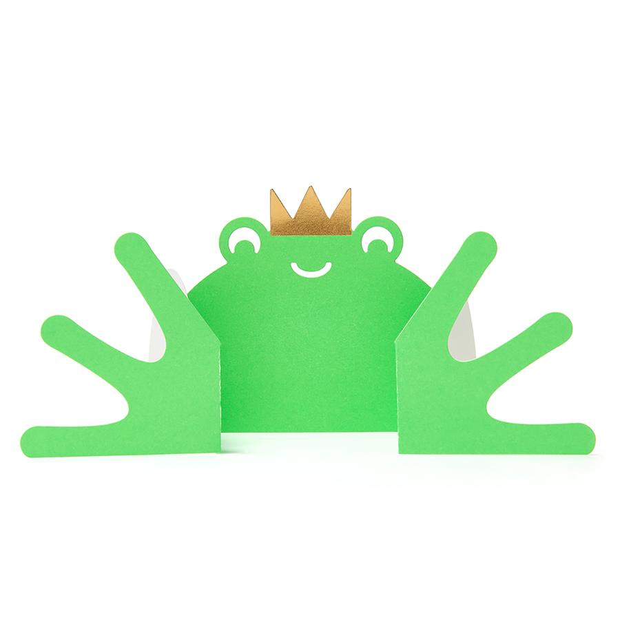 The Frog Prince Die Cut Card