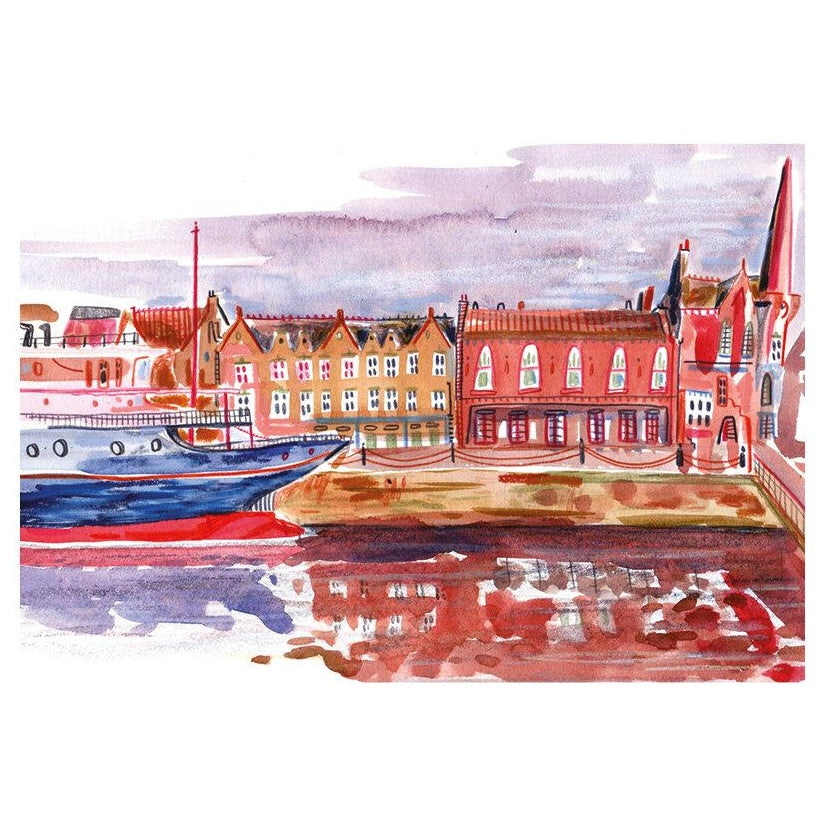 The Shore, Leith Print