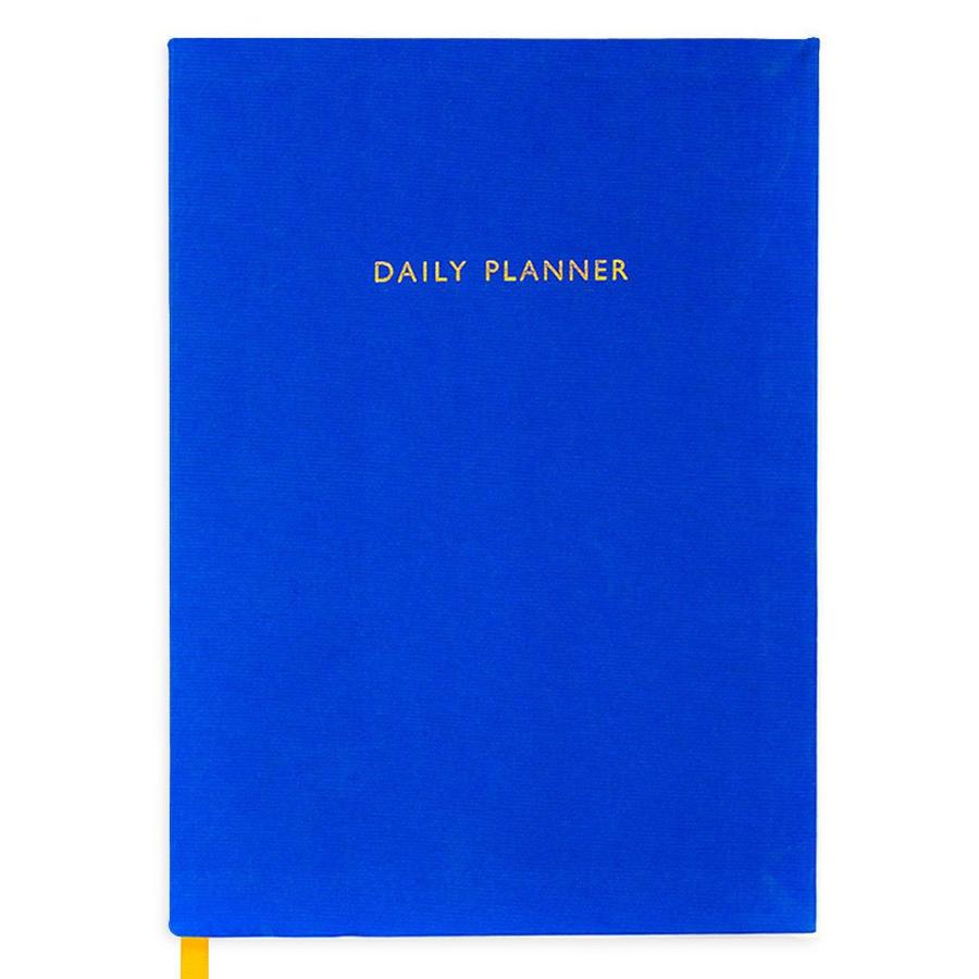 Ultramarine Blue Daily Planner