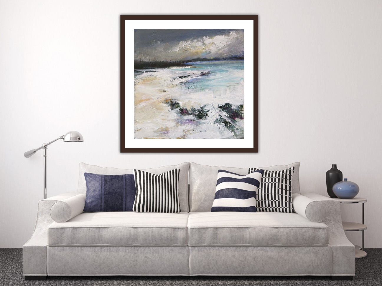 Large Welcome To Argyll Art Print