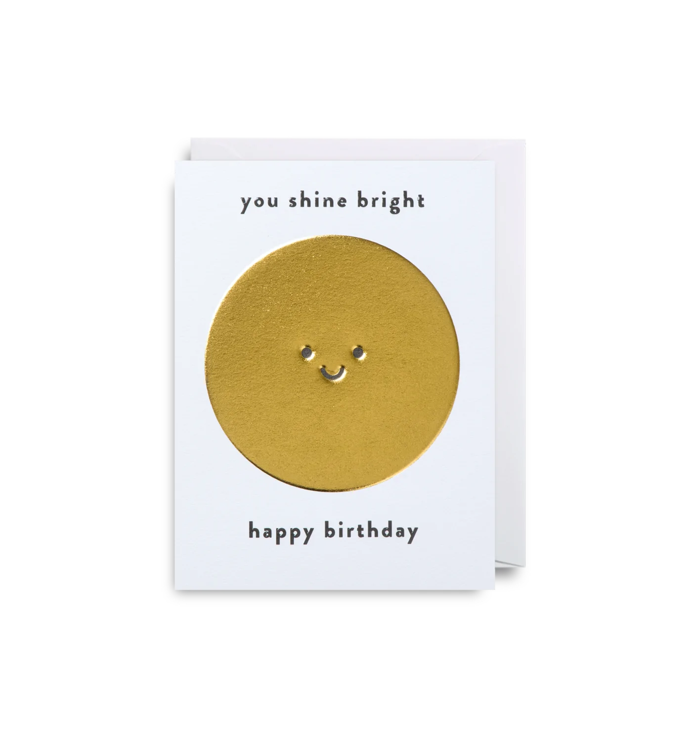 You Shine Bright, Happy Birthday Mini Card