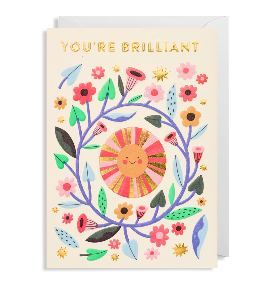 You're Brilliant Card