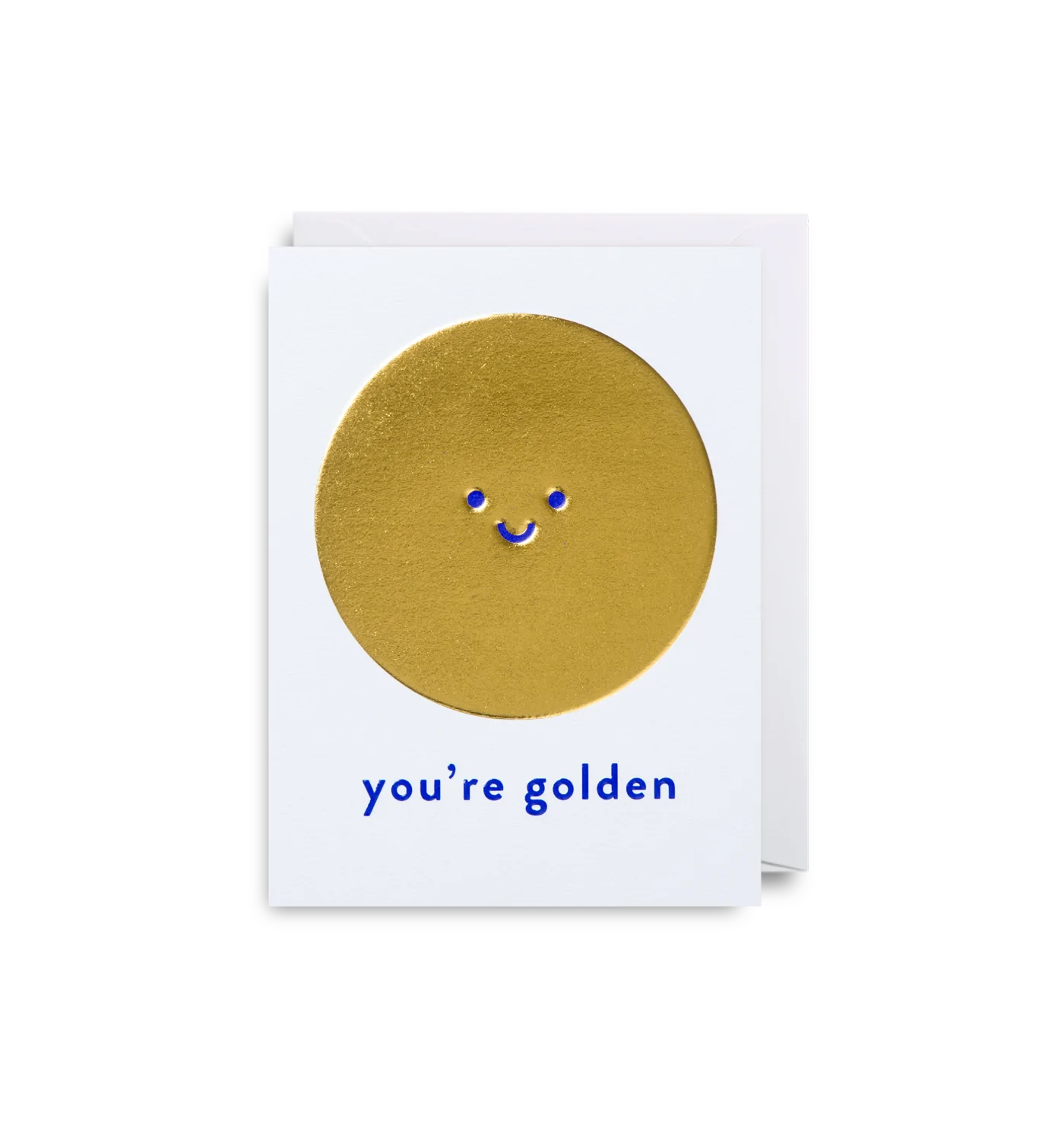 You're Golden Mini Card