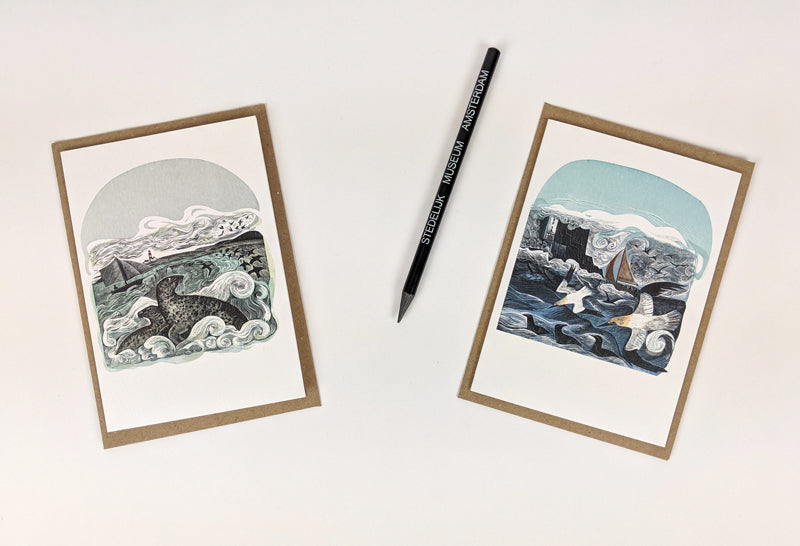 10 Sea Notecards and Envelopes by Angela Harding
