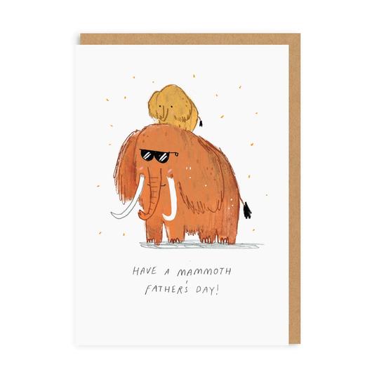 Mammoth Father's Day Card