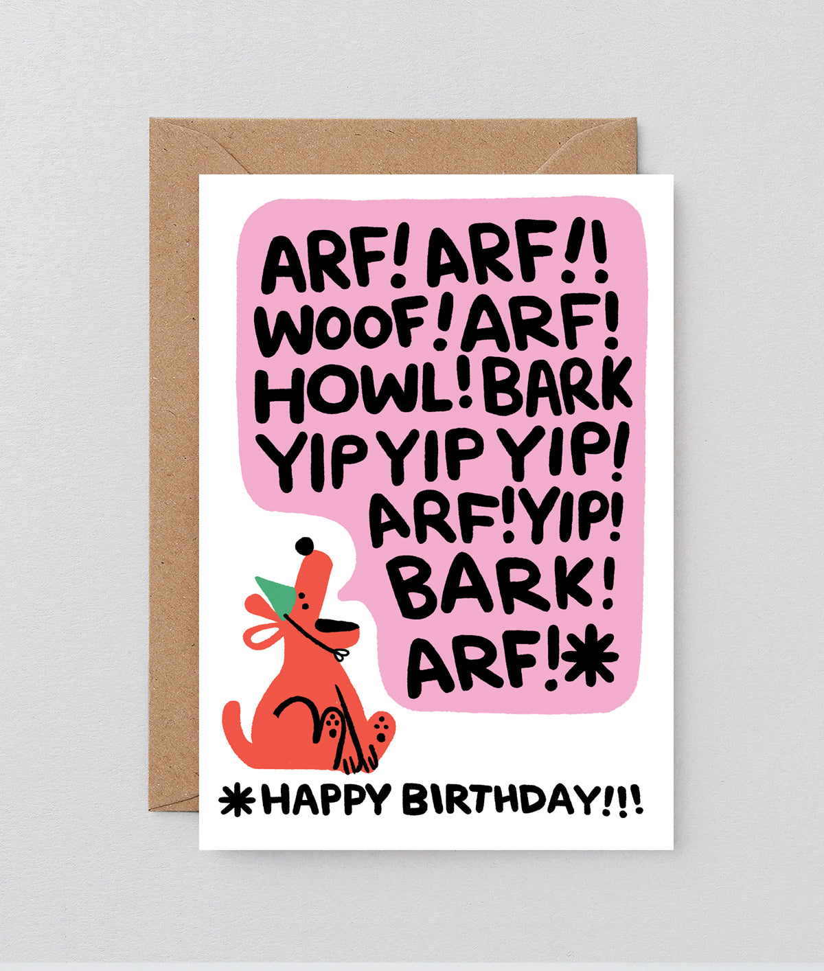 Birthday Bark Birthday Card