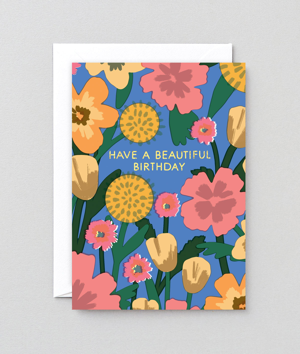Celebration Flowers Birthday Card