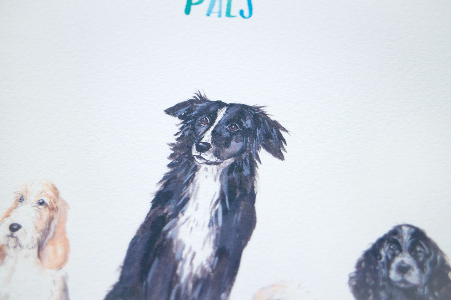 A5 Dog Pals Art Print
