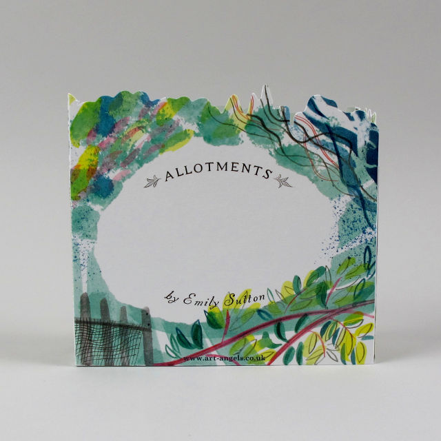 Emily Sutton - Chickens Allotment Pop-Up Card