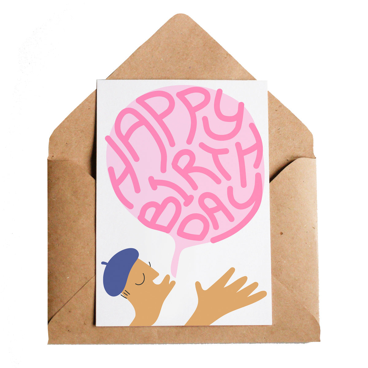 Birthday Bubblegum Birthday Card