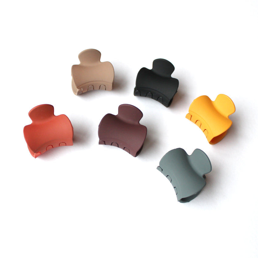 Solid Colour Small Hair Clips