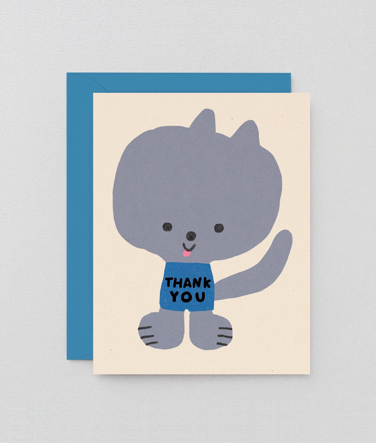 Kitty Thank You Card