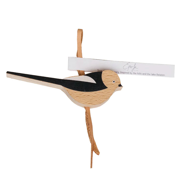 Bird Ornament - Long-Tailed Tit