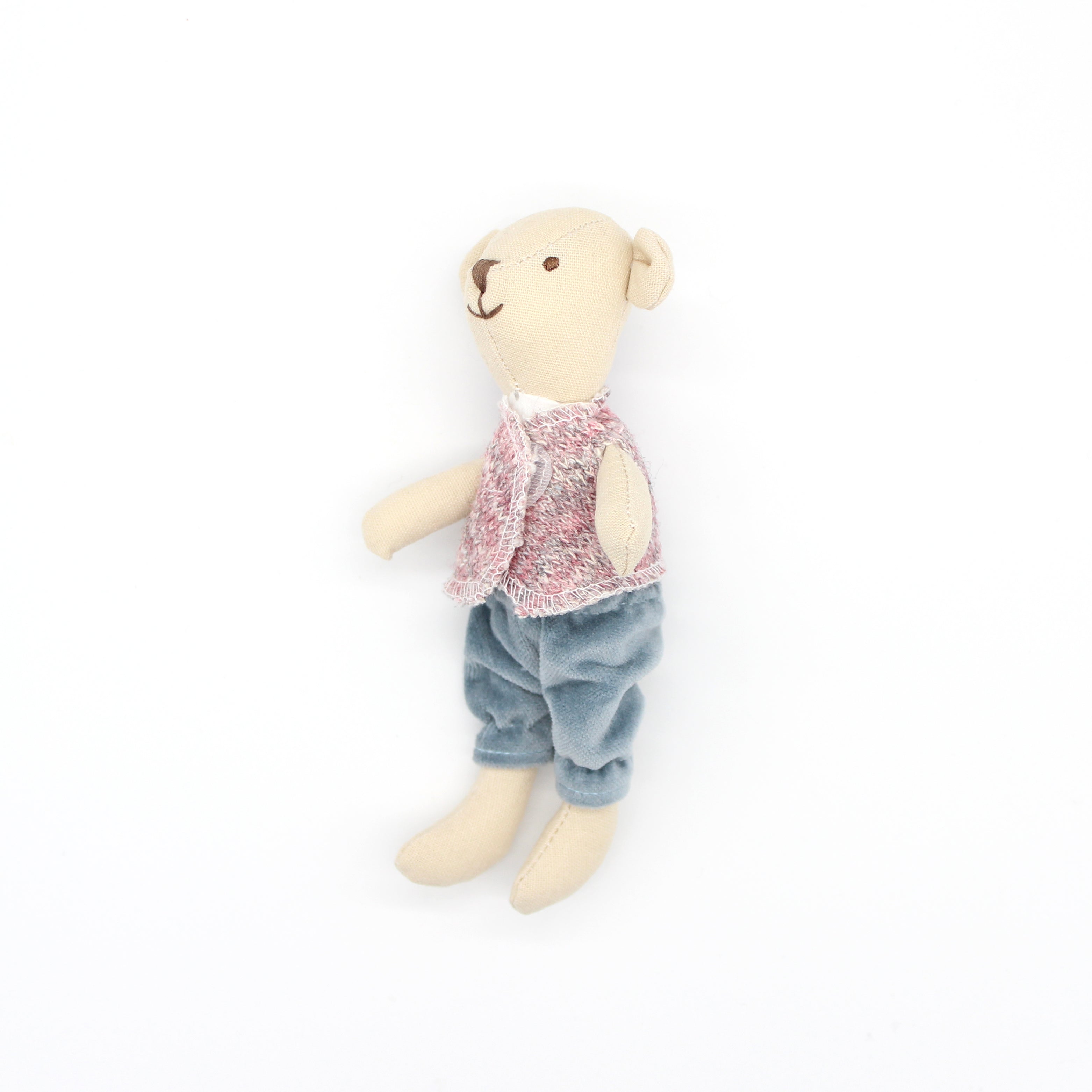Mini Mouse Wearing Jeans Soft Toy