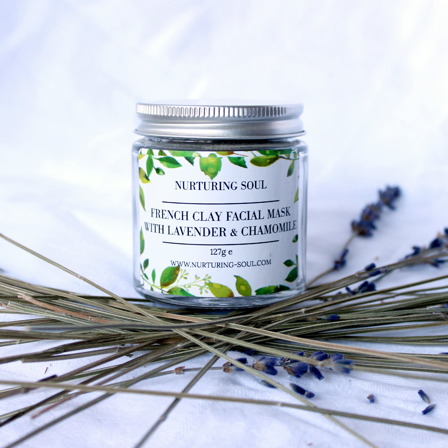 French Clay Facial Mask With Lavender & Chamomile