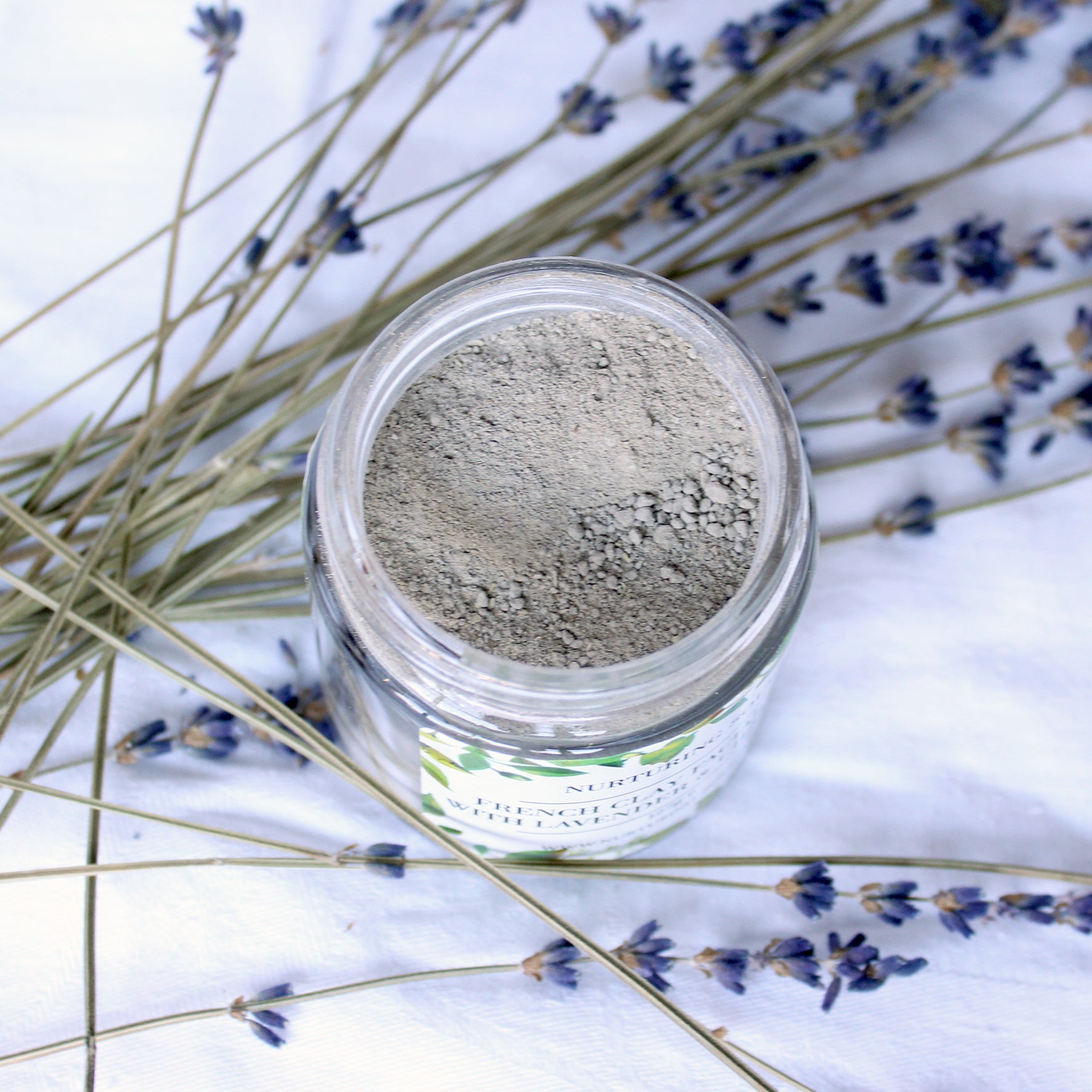 French Clay Facial Mask With Lavender & Chamomile